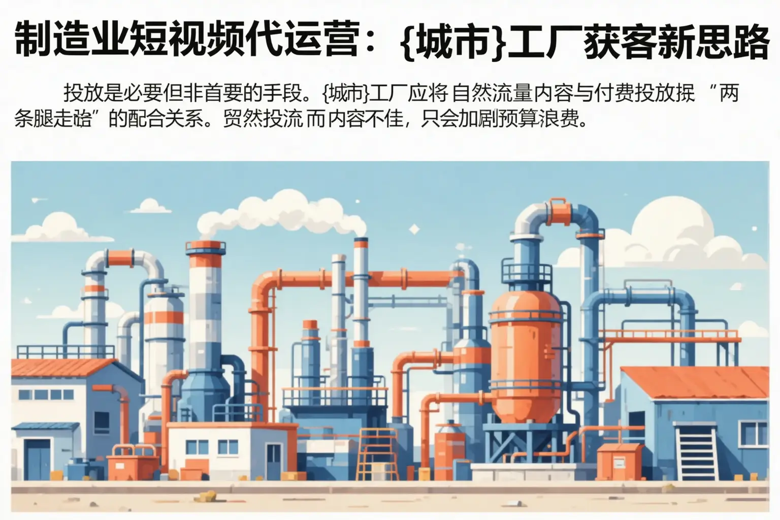 制造业短视频代运营：南通工厂获客新思路
