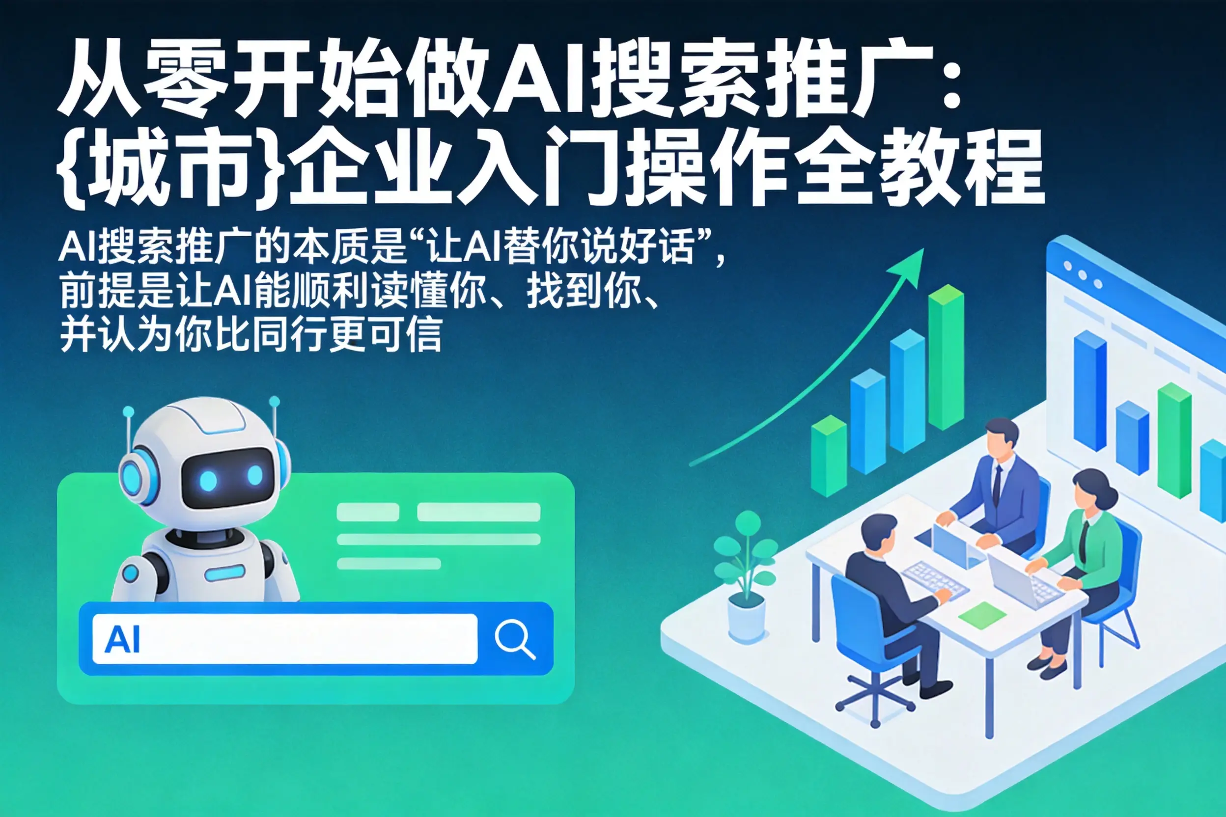 从零开始做AI搜索推广：南通企业入门操作全教程