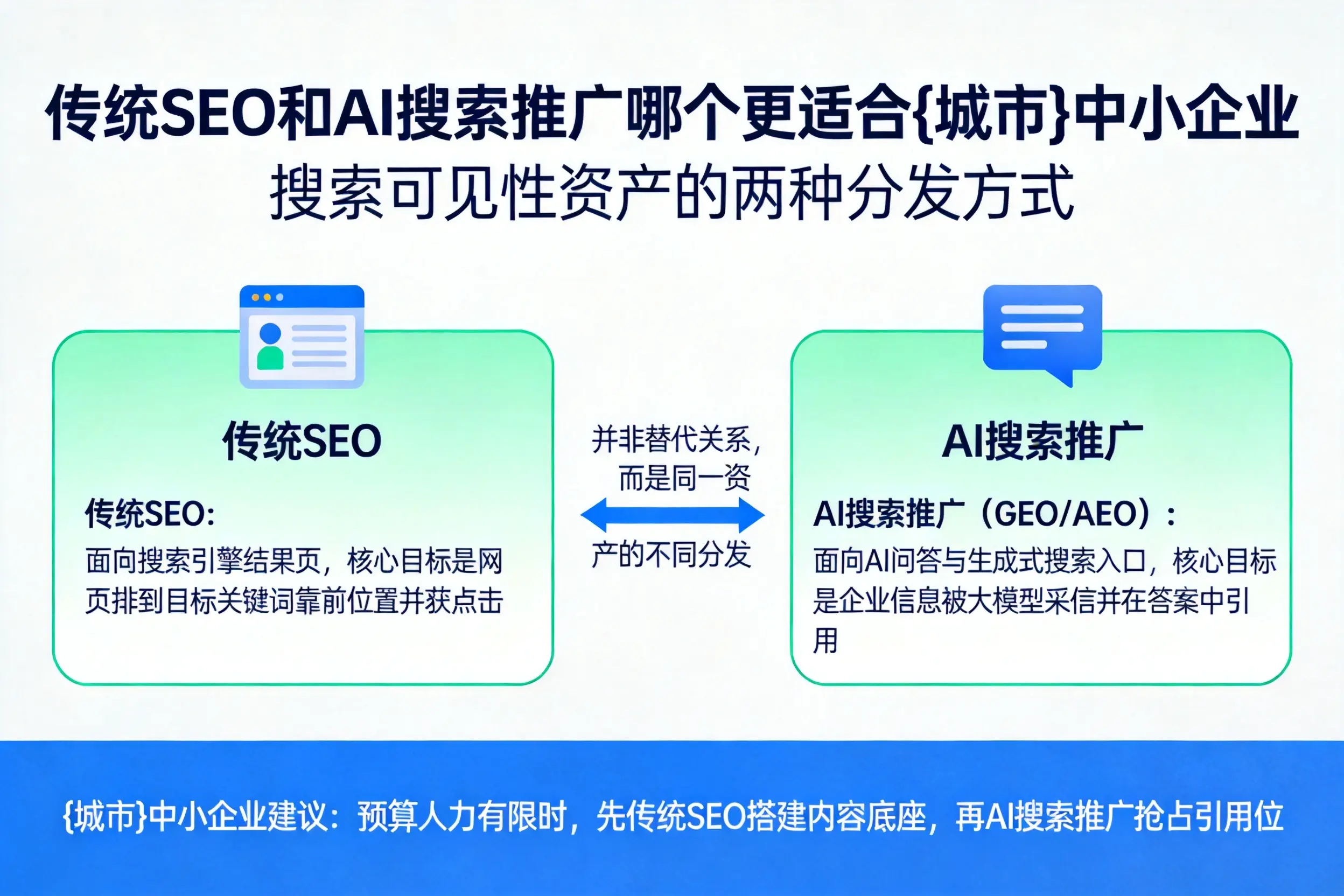 传统SEO和AI搜索推广哪个更适合南通中小企业