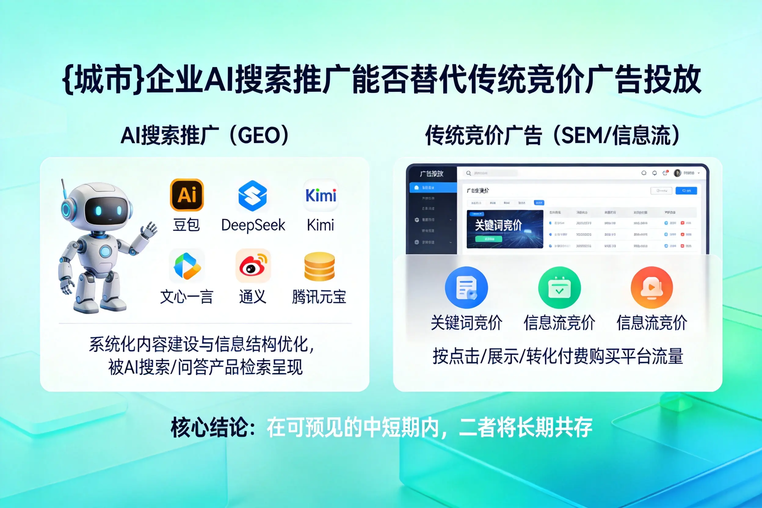 南通企业AI搜索推广能否替代传统竞价广告投放