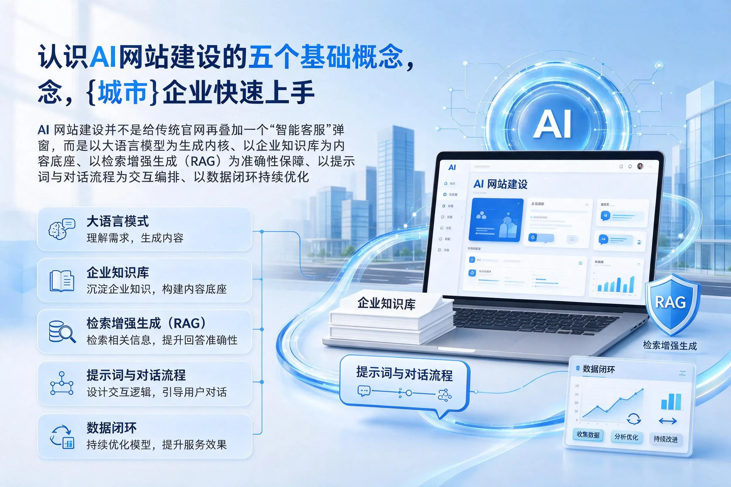 认识AI网站建设的五个基础概念，南通企业快速上手
