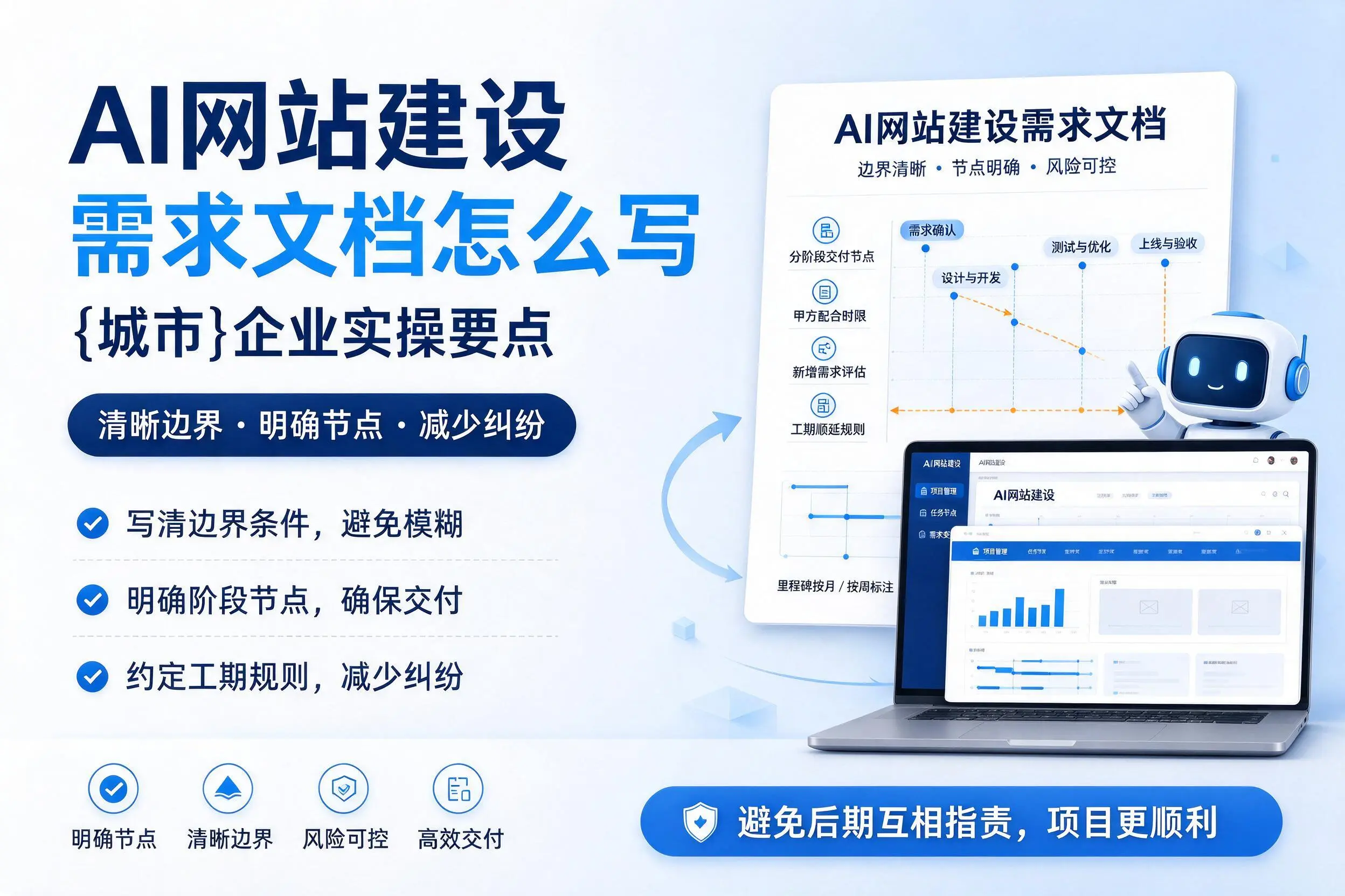 AI网站建设需求文档怎么写，南通企业实操要点