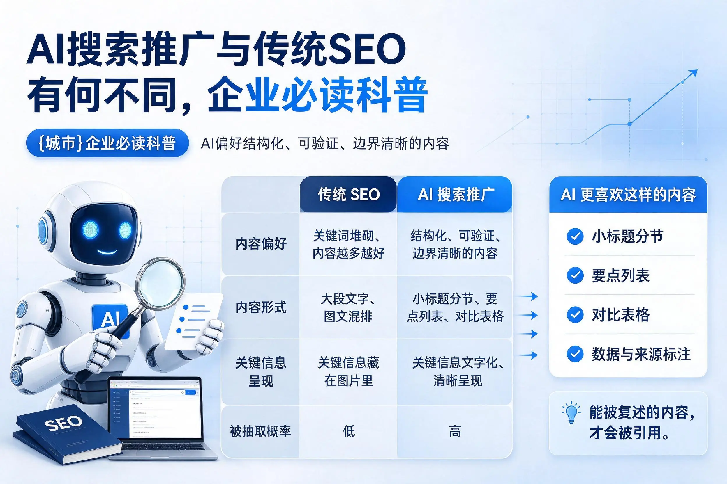 AI搜索推广与传统SEO有何不同，南通企业必读科普